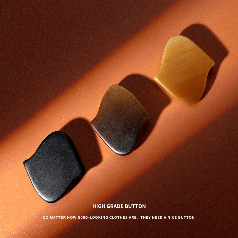 女大衣风衣异形树脂扣子羊绒毛呢外套百搭装饰钮扣男上衣衣服纽扣