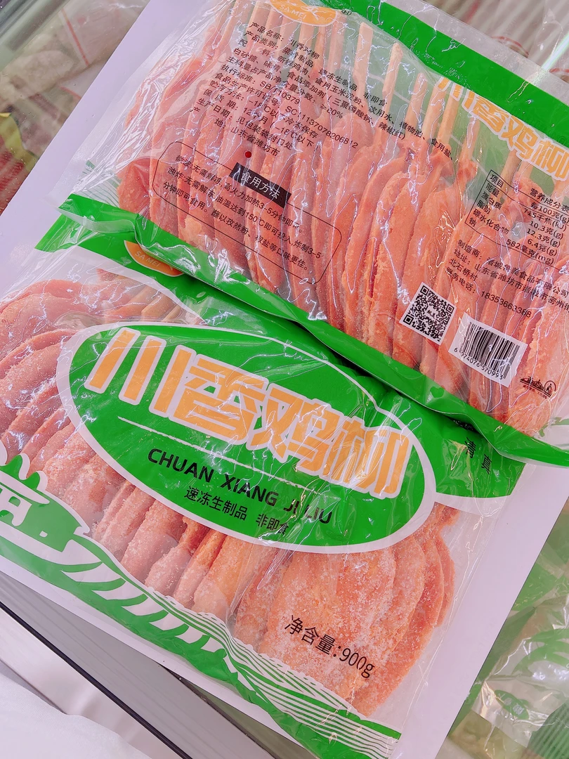 川香鸡柳一袋900g