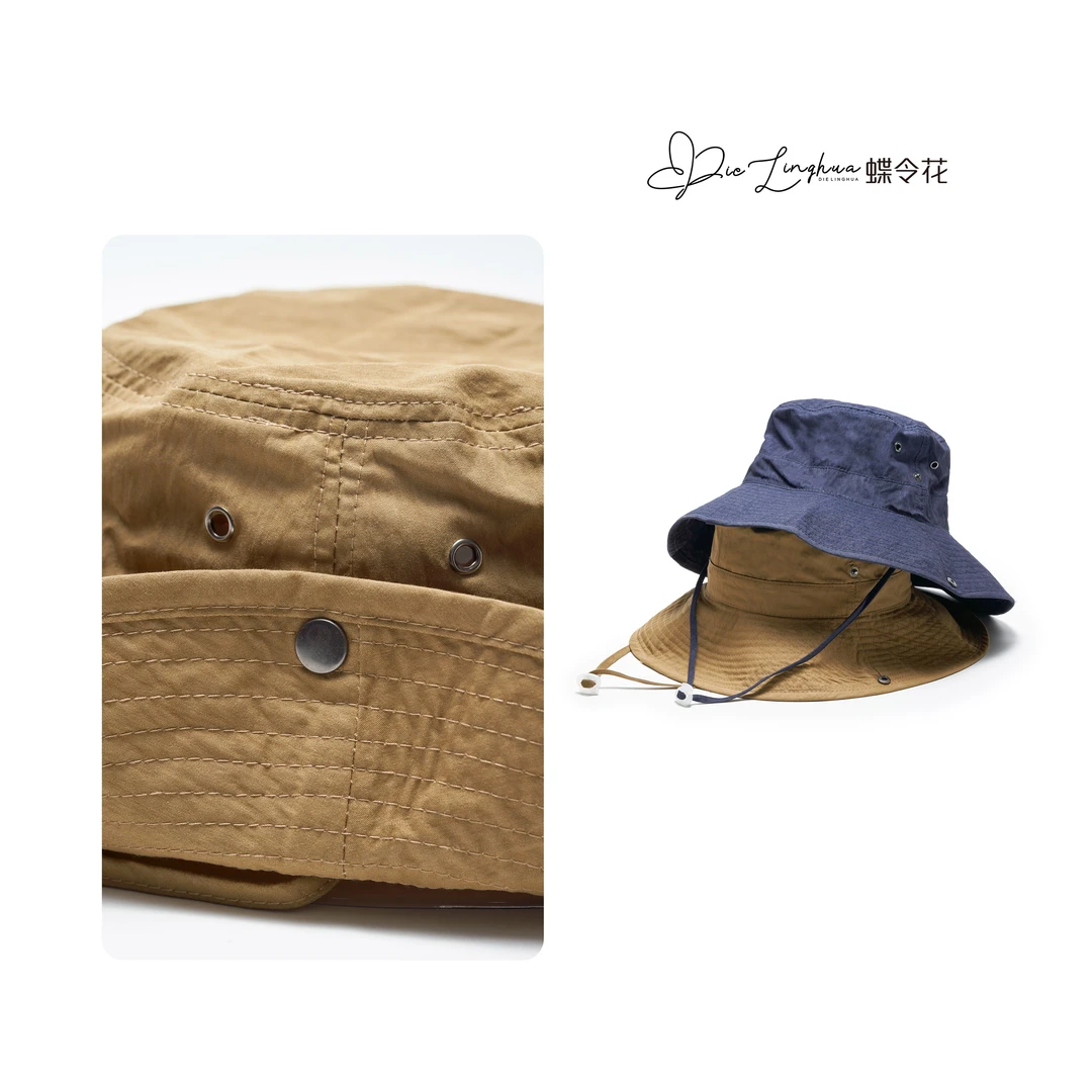 蝶令花夏季户外休闲百搭渔夫帽24916