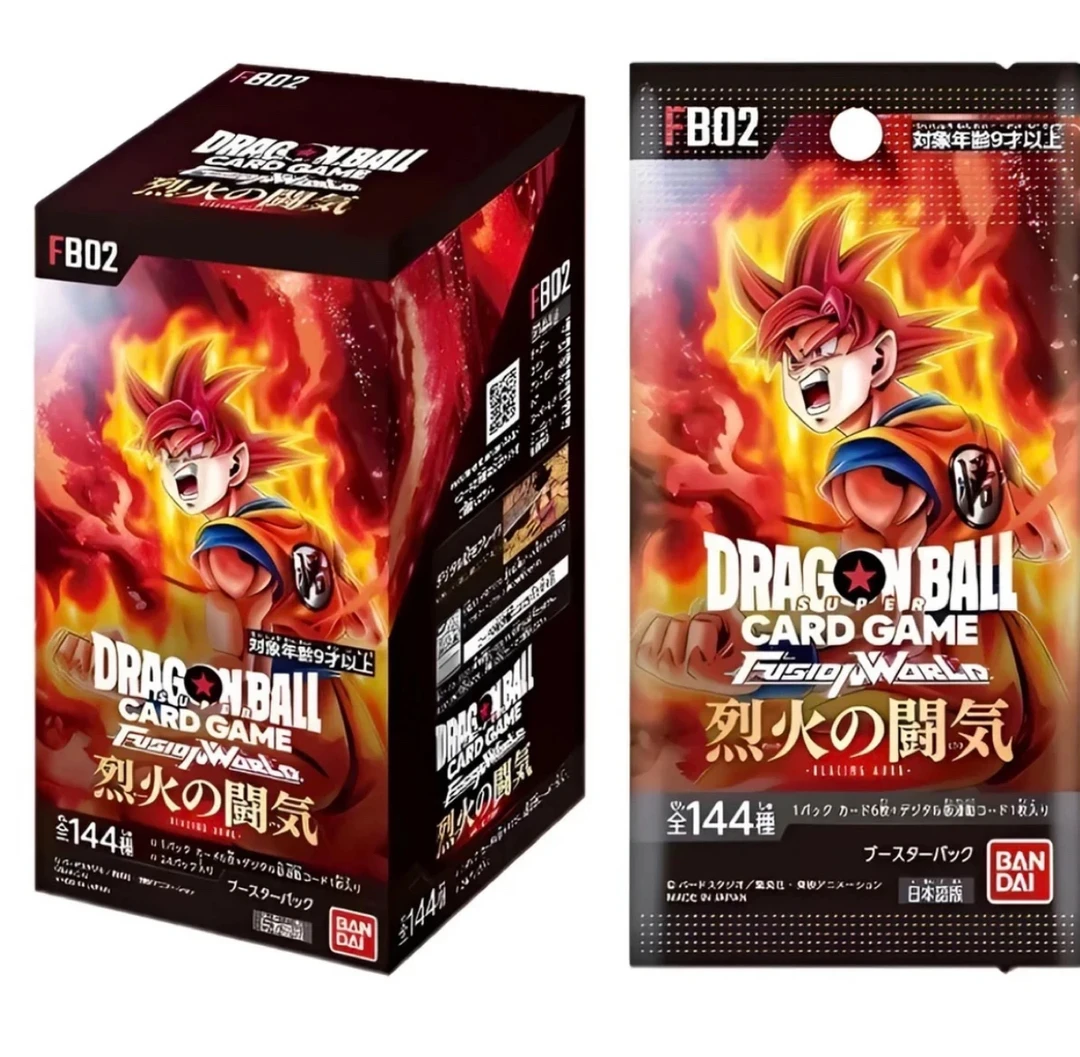 日版龙珠FB01 FB02 FB03 卡牌 TCG 原箱原盒