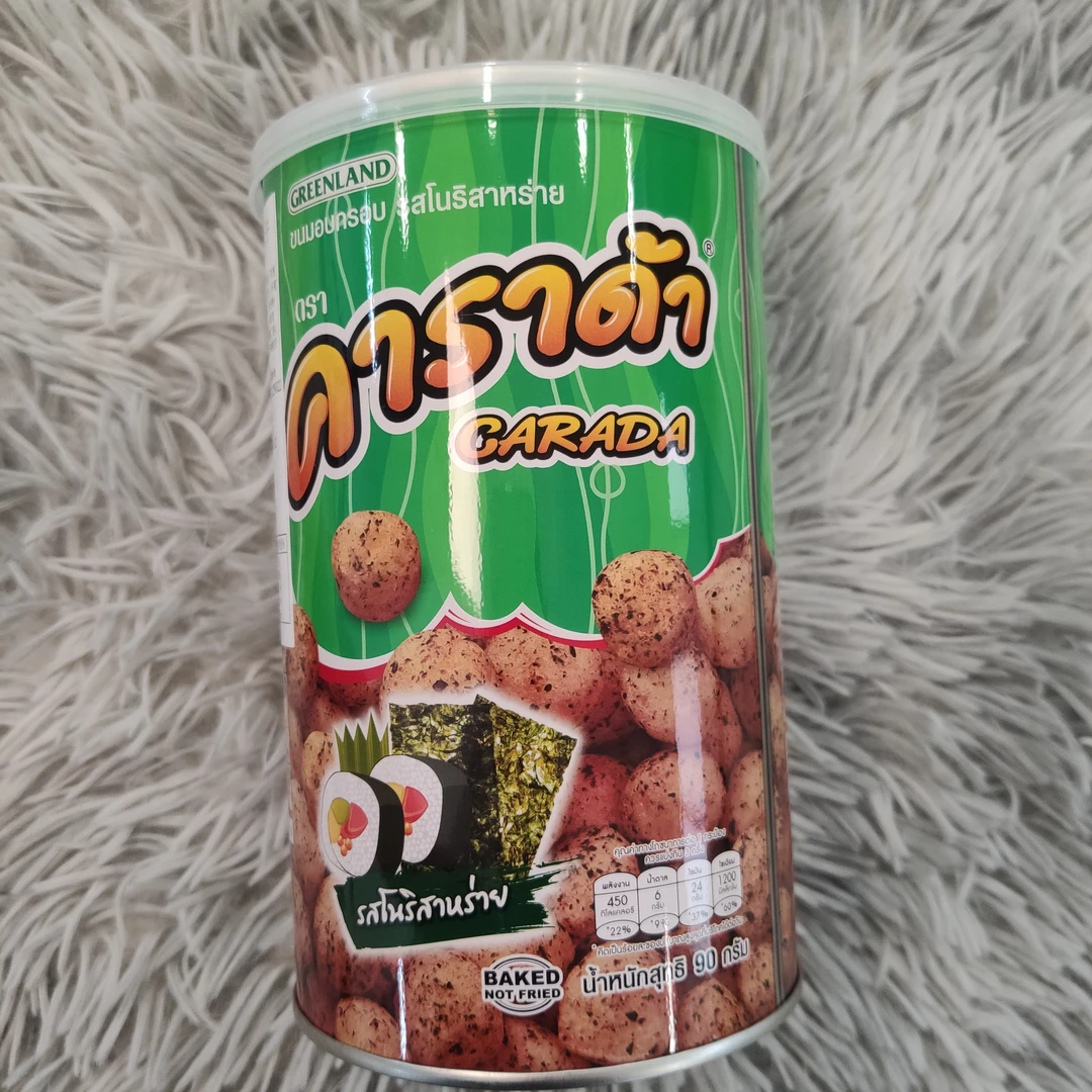 泰国进口卡啦哒海苔味小丸子