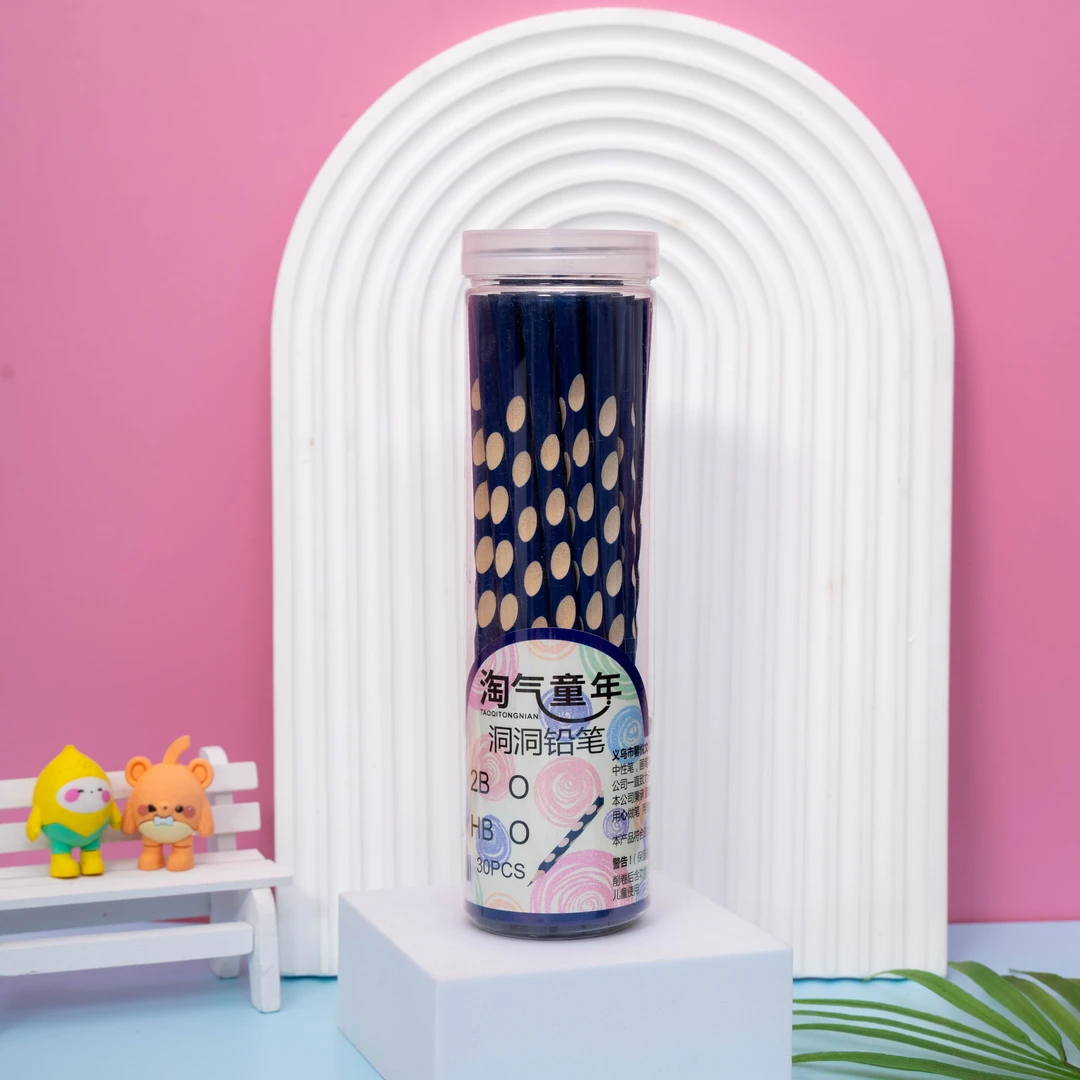洞洞铅笔小学生日常书写2B.HB铅笔矫正握姿考试绘画素描