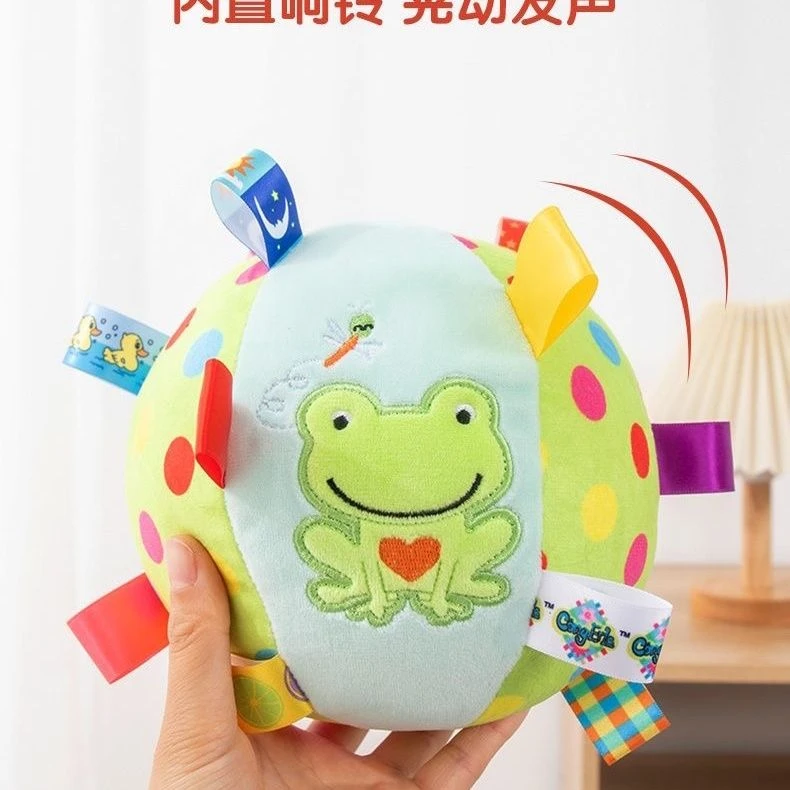 狗狗玩具毛绒玩具发声训练球自嗨不烂磨牙解闷神器耐咬七彩球泰迪