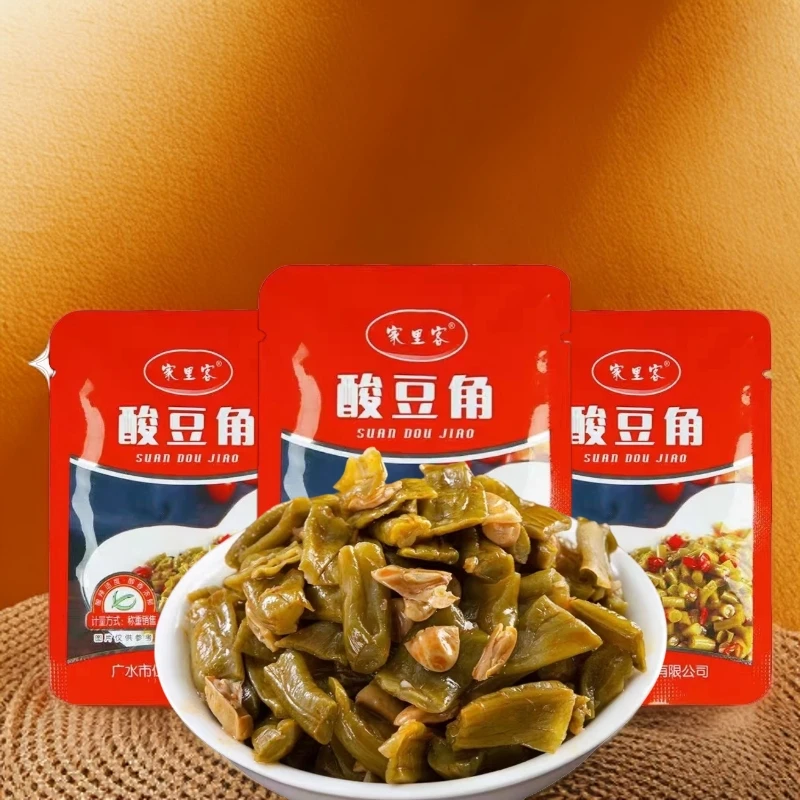 农家酸豆角泡豇豆脆爽下酒豆角泡菜开胃下饭菜15g外卖早餐店超市