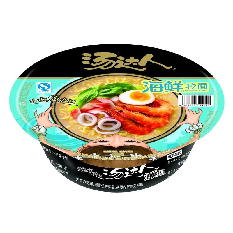 统一汤达人海鲜拉面碗120g/碗