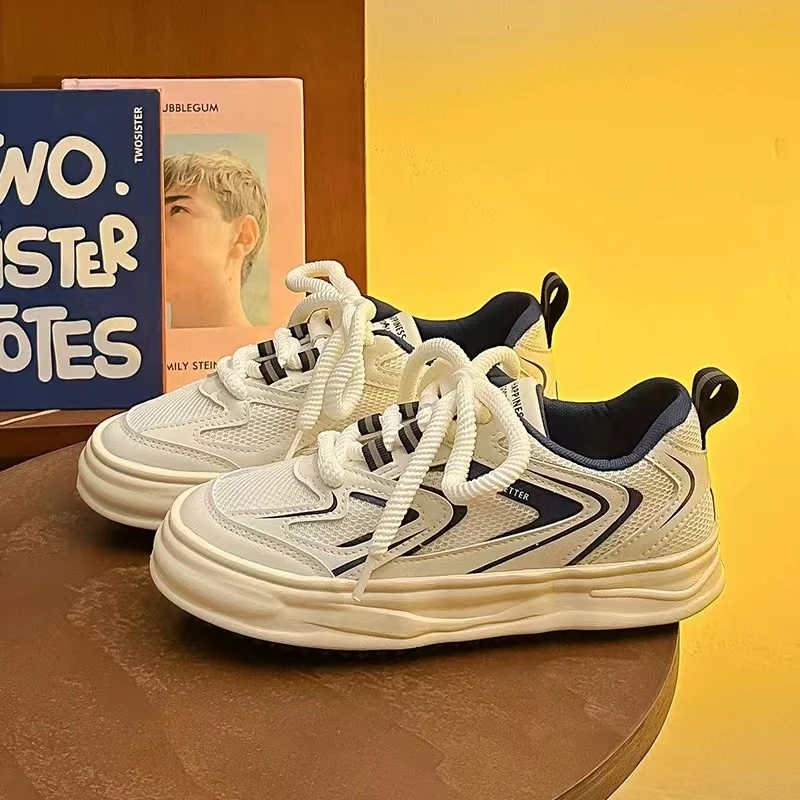 3160 米兰 休闲小白鞋女2024新款百搭学生韩版板鞋复古运动女鞋