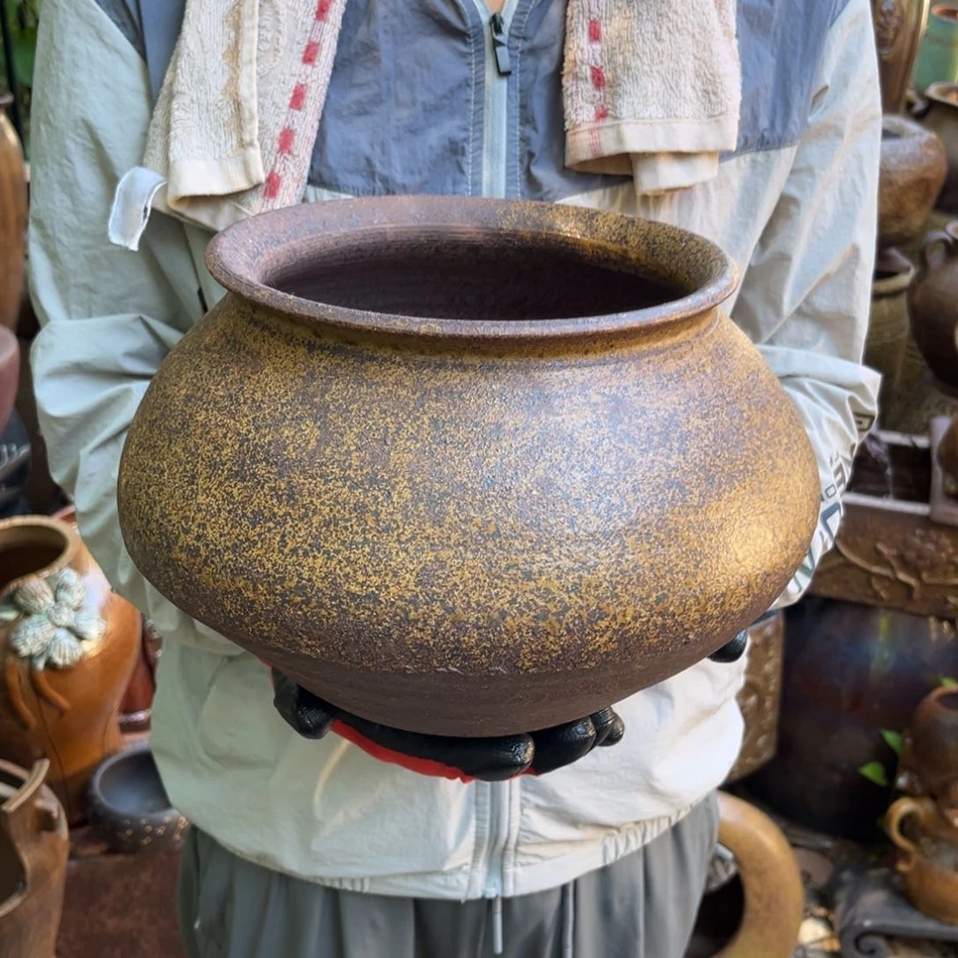 红陶20CM（含）-50CM（不含）高19口20无孔