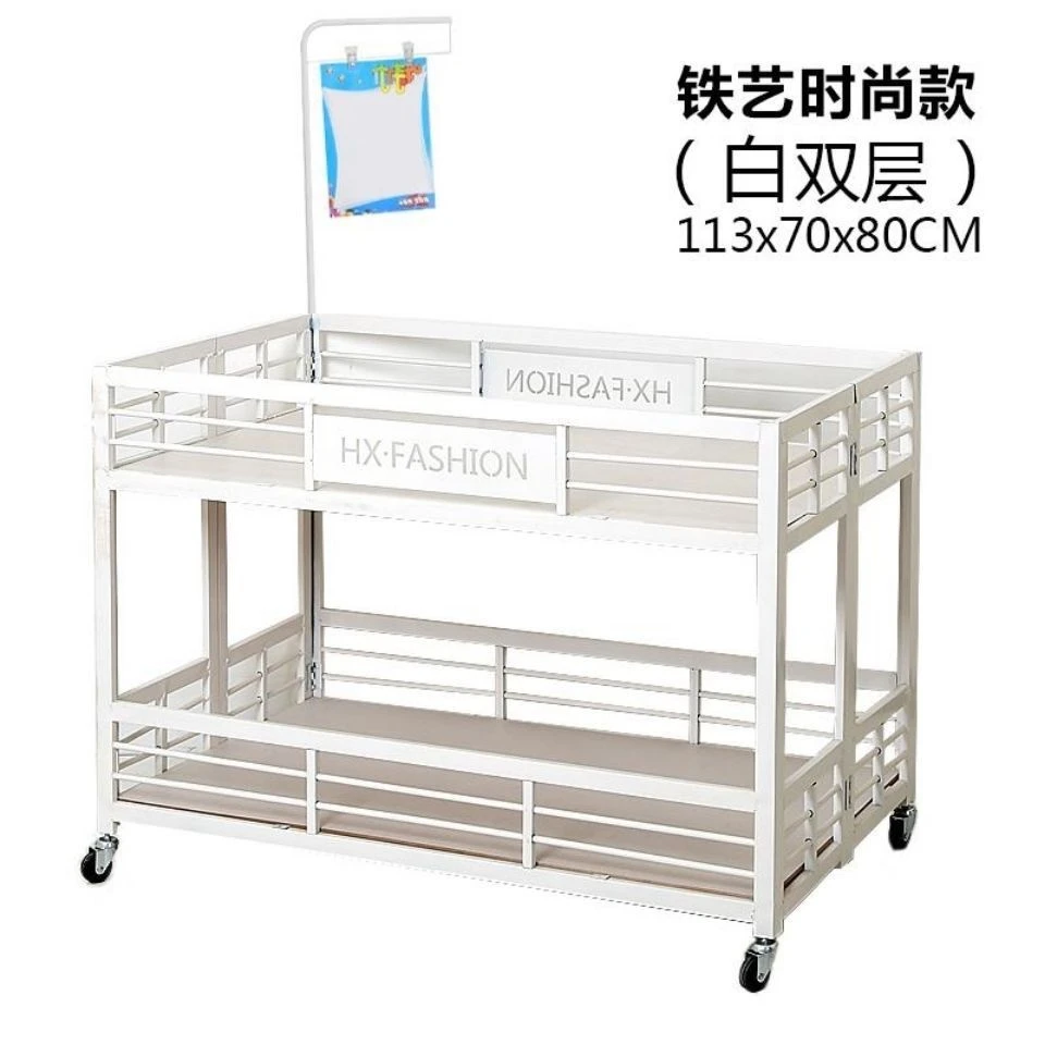 【小扬哥推荐】超市促销花车服装店货架甩货车摆摊推车折叠车商场