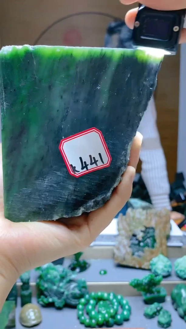 【闪购商品】和田玉(碧玉)珠宝半成品未镶嵌1