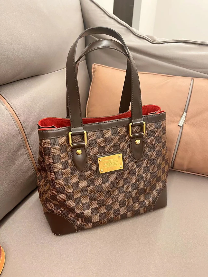 95新 LouisVuitton/路易威登 梵·心选/金牌南瓜托特小号全原/95新