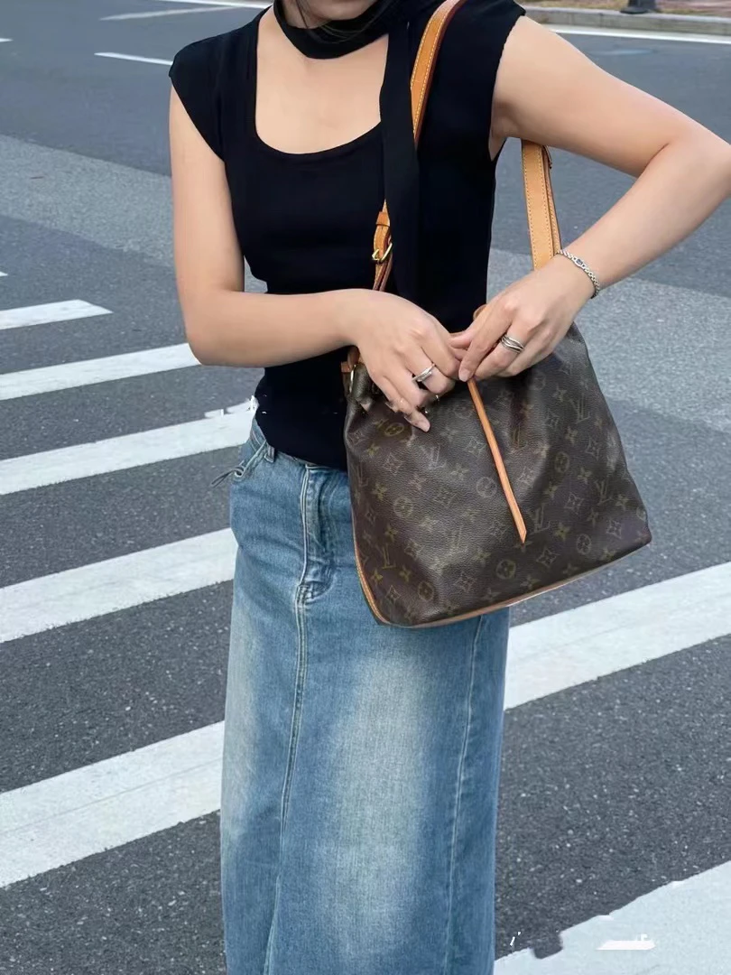 95新 LouisVuitton/路易威登 梵·心选/noe中号水桶/全原/95新