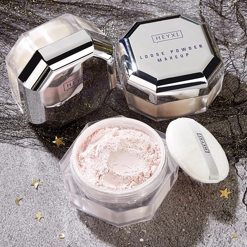 正品大牌定妆粉散粉控油持久防汗不易脱妆HEYXI粉饼学生干皮遮瑕