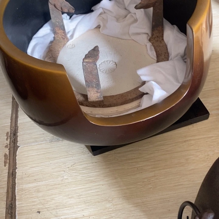 蜜安罐瓷香炉锡茶则三*子