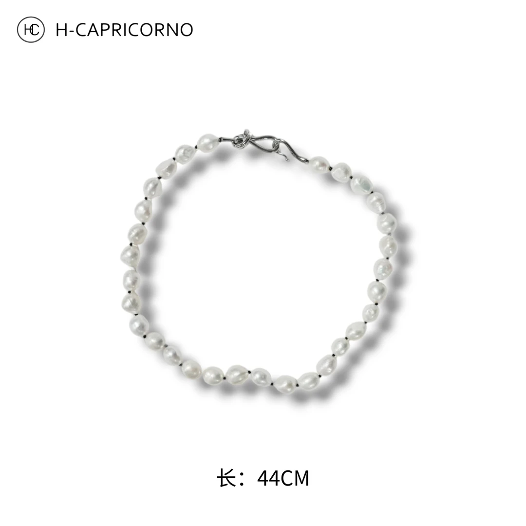 合金仿珍珠项链 H-CAPRICORNO巴洛克珍珠项链