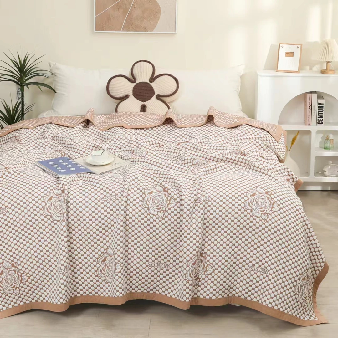 欧迪咖色   玉石母粒冰豆豆多功能床盖2.1/2.4