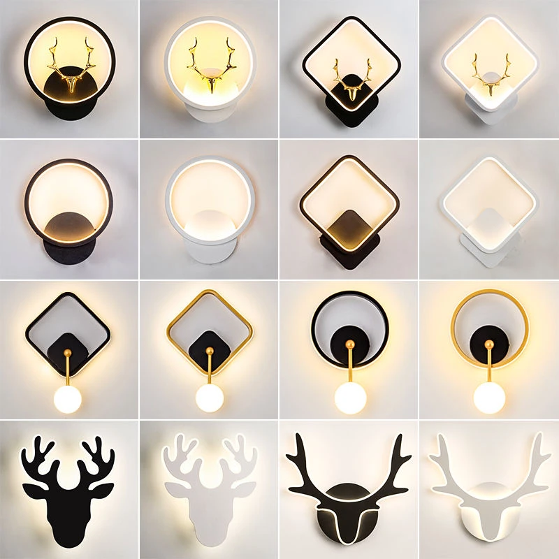 壁灯卧室床头灯壁灯卧室墙壁灯网红楼梯阳台客厅壁灯墙壁灯壁灯