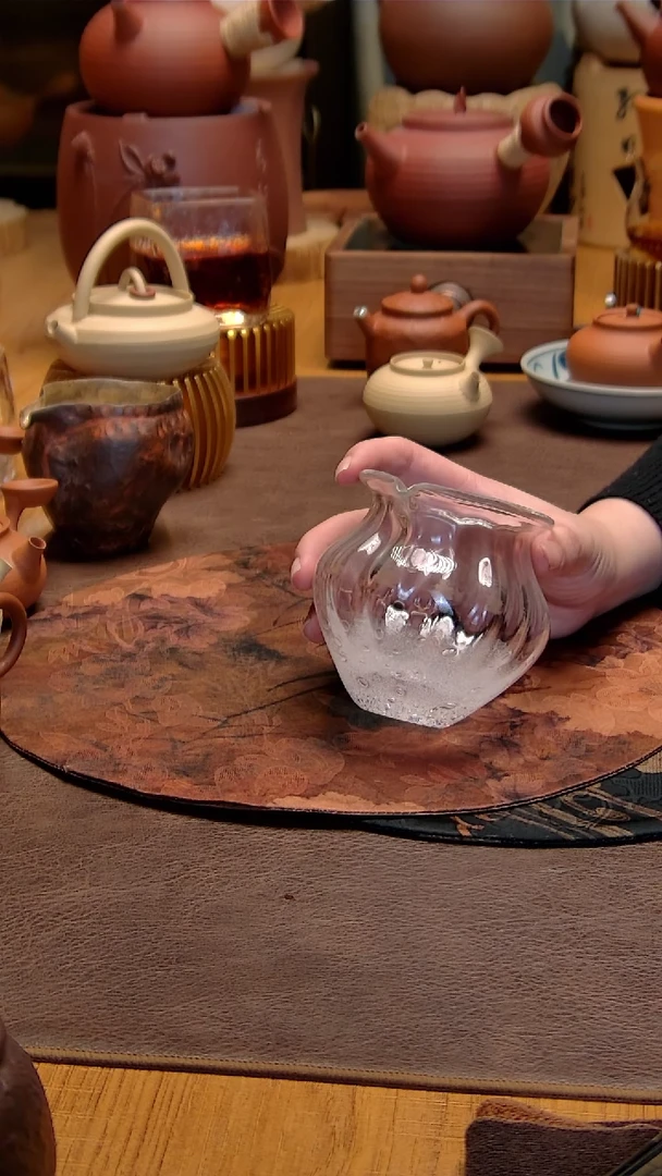 【闪购商品】瓷瓷片钱袋子公道杯