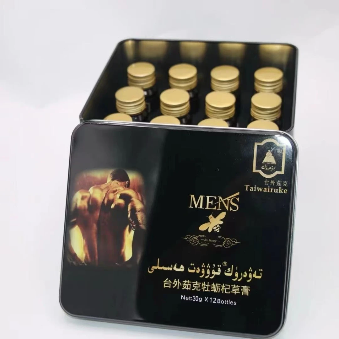 新疆男士蜂蜜DRS MENS台外茹克牌tawarruk12瓶全国包邮