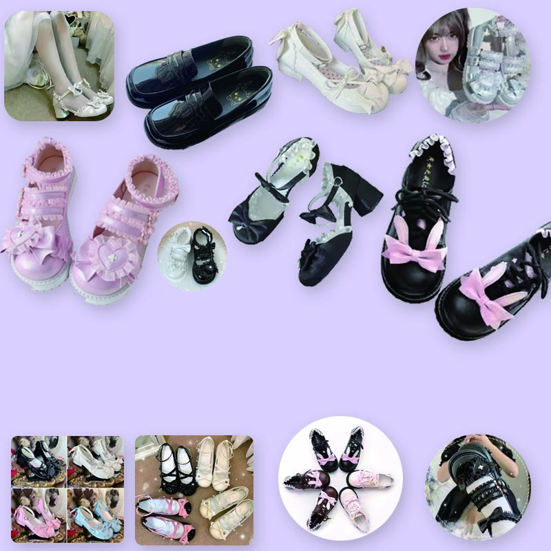 （魔女之夜b品）正品原创清仓福利款玛丽珍小皮鞋可爱lolita单鞋