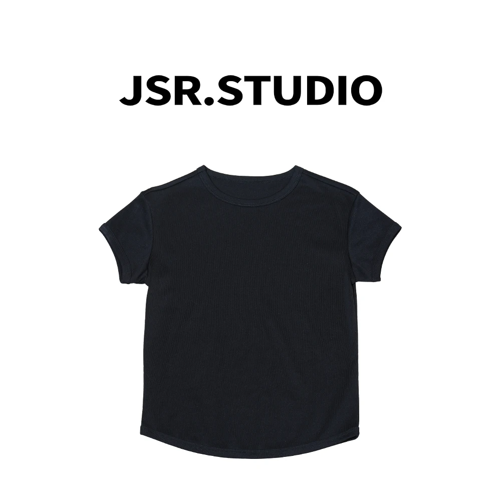JSR studio圆领短袖T