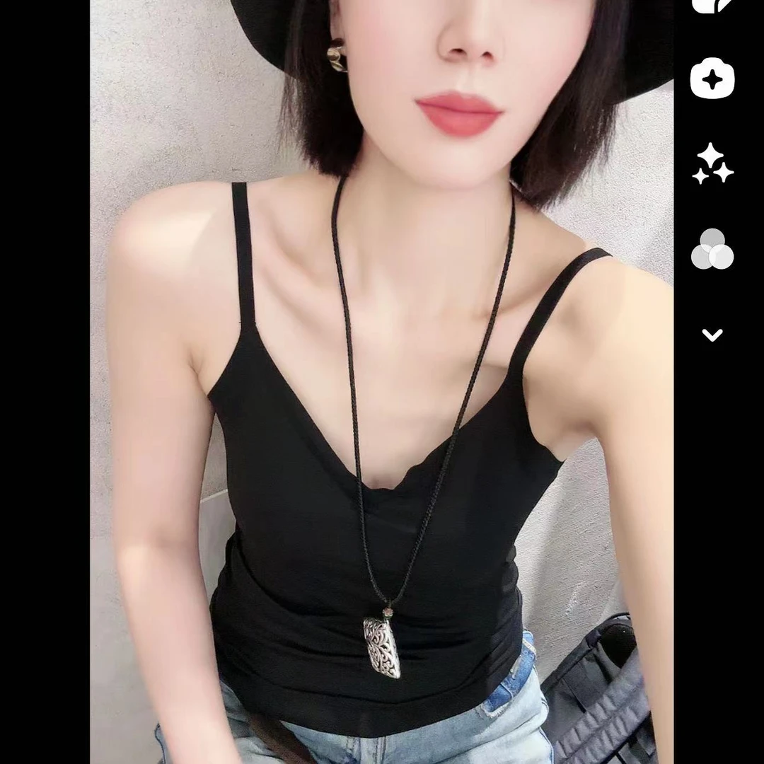 (FH)909吊带背心瑜伽美背时尚休闲百搭打底