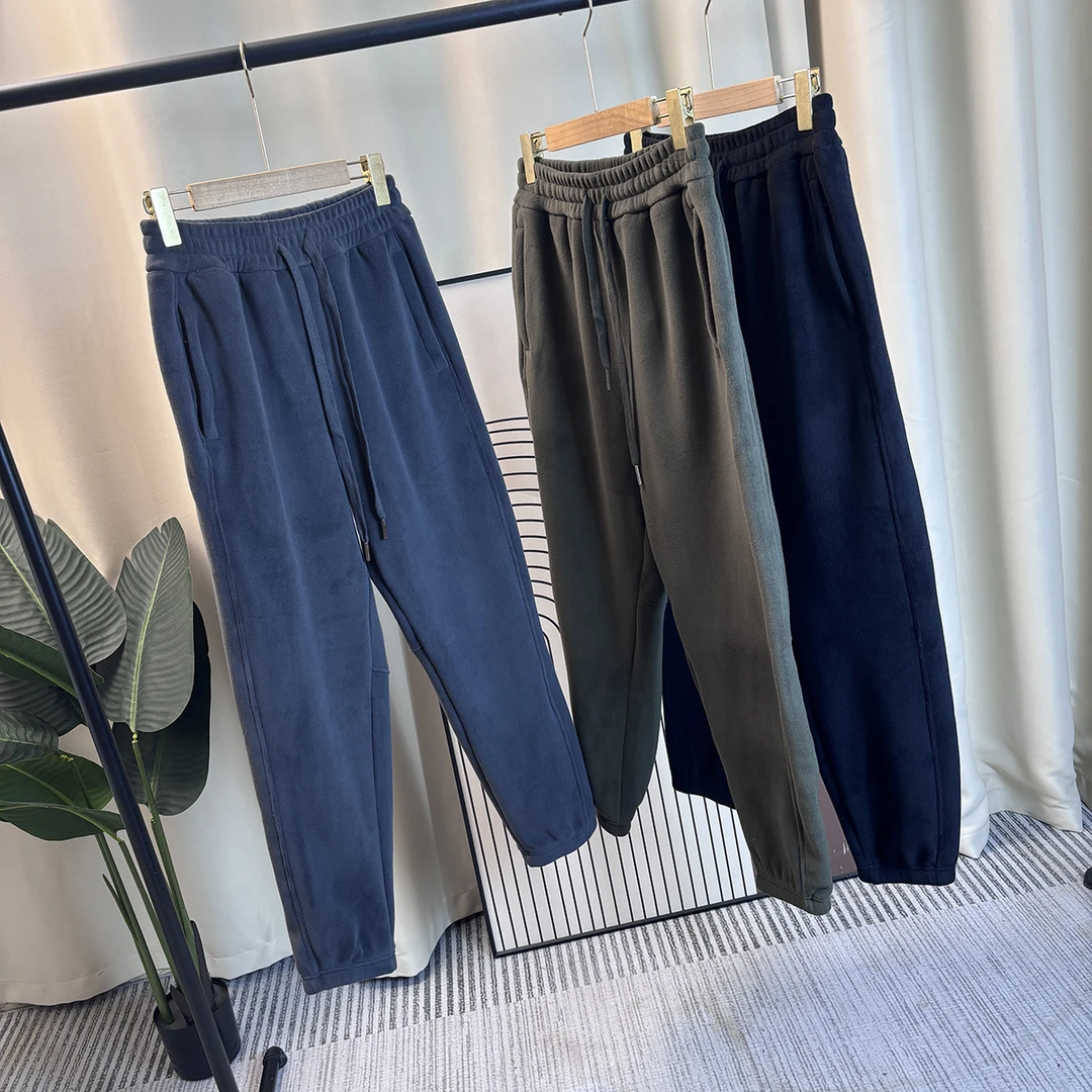 城市户外！双面奥粒绒！男士秋冬抗寒保暖加厚百搭松紧腰束脚卫裤