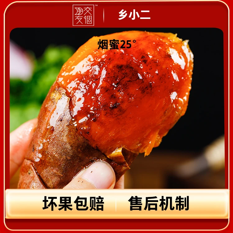 【周年爆款返场】山东蜜薯烟薯25  流油蜜薯番薯烤地瓜 山芋净重3斤