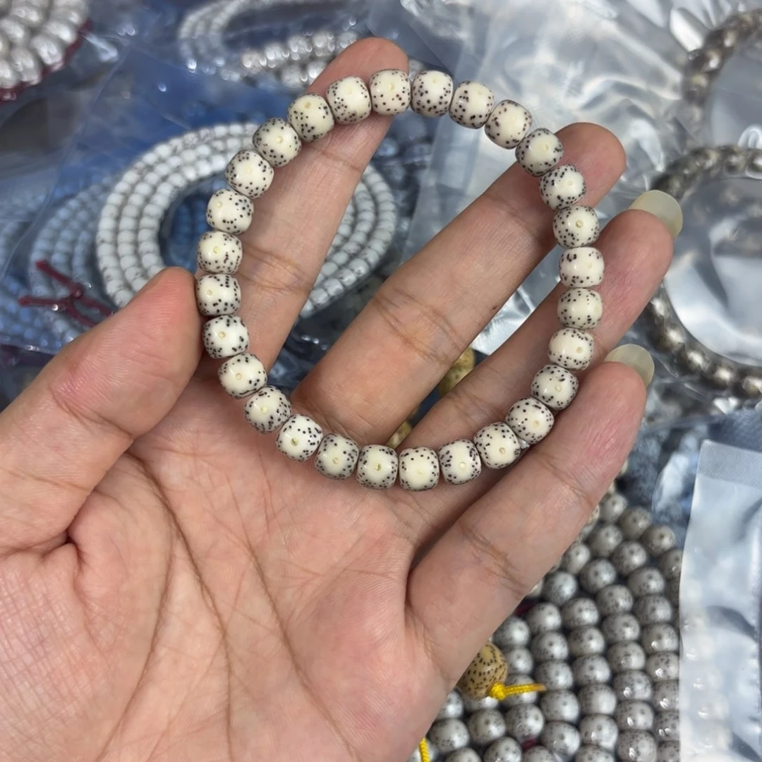 星月菩提手串星月8*7留白