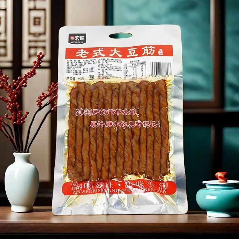 辣条老式大豆筋相思卷豆卷怀旧豆制品休闲零食品