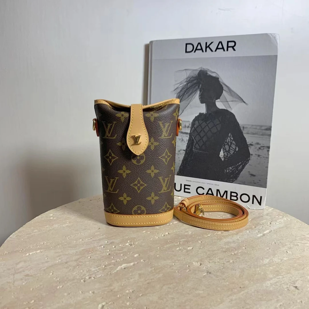 99新 LouisVuitton/路易威登 壹臻/老花mini薯条包 芯片 41906086