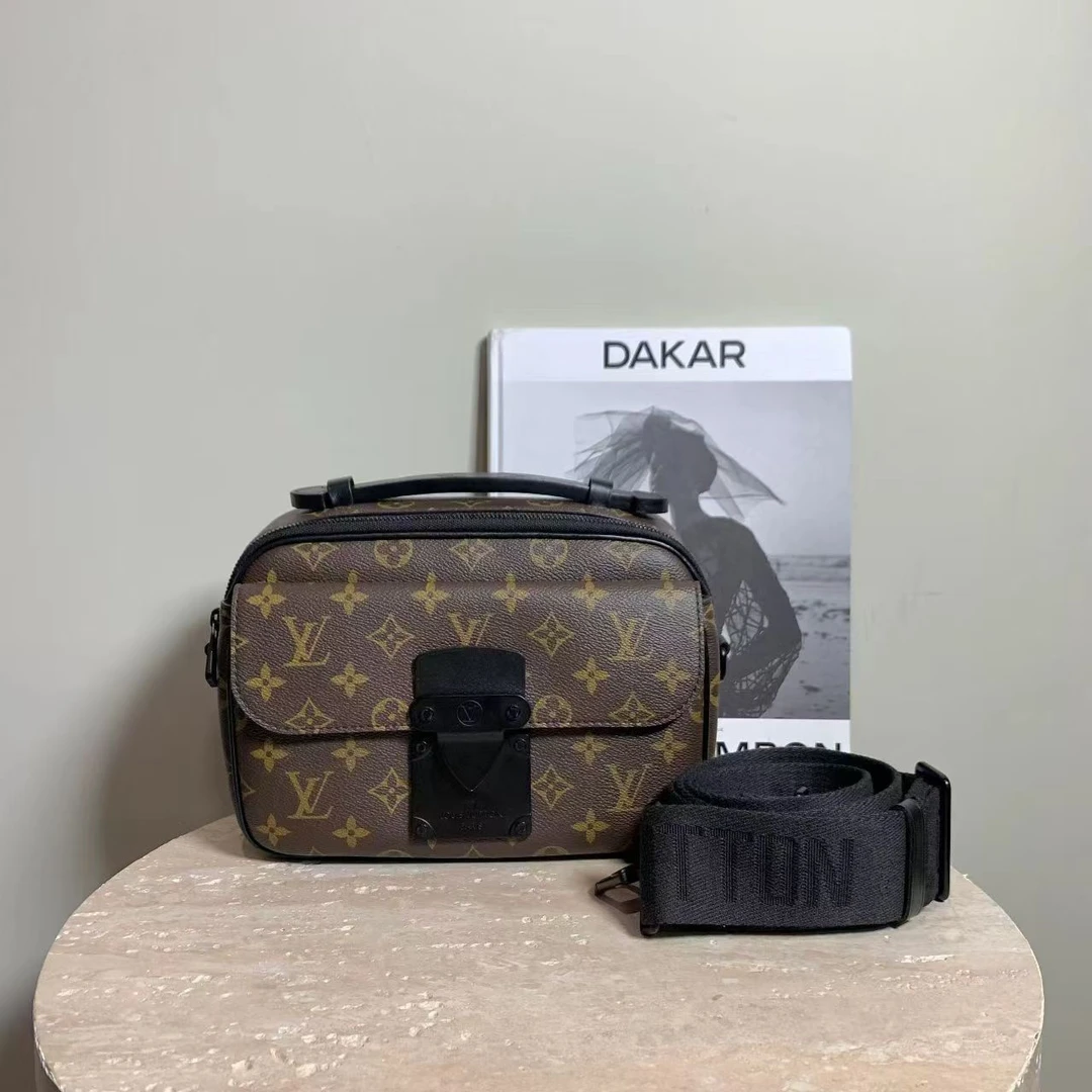 95新 LouisVuitton/路易威登 壹臻/ 老花slock邮差包 82280172