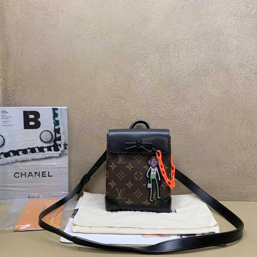 95新 LouisVuitton/路易威登 老花稻草人steamernan17796477