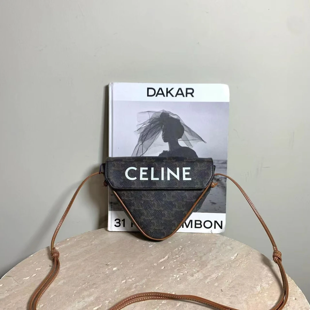 95新 Celine/思琳 壹臻/ 老花三角包 31904712