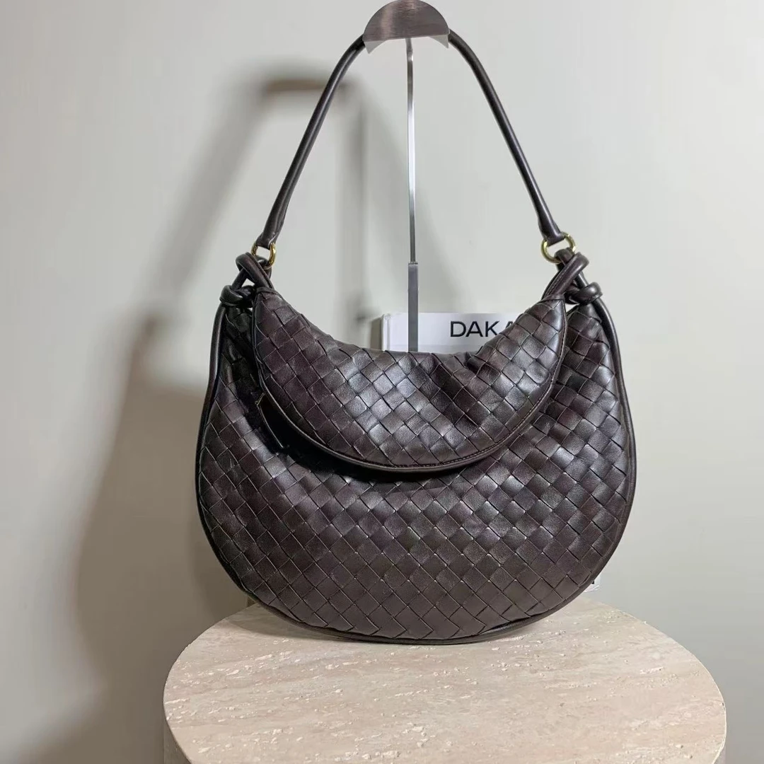 99新 BOTTEGA VENETA/葆蝶家 壹臻/巧克力Gemelli双子包33993386