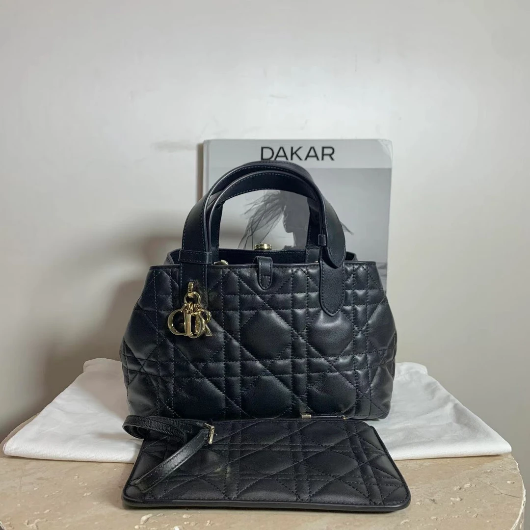 99新 DIOR/迪奥 壹臻/黑金toujours 小号 72775358