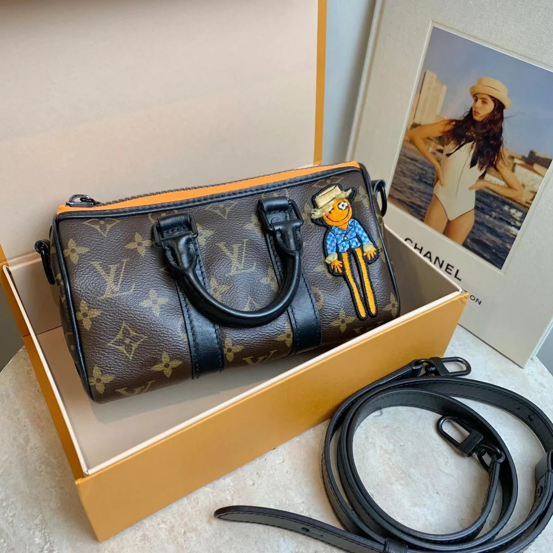 99新 LouisVuitton/路易威登 壹臻/老花稻草人单肩包 45125249