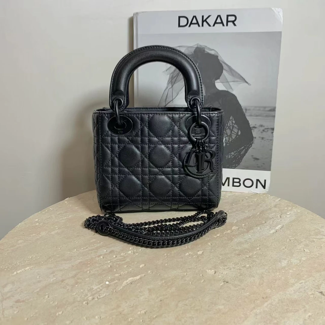 99新 DIOR/迪奥 壹臻/Dior soblack三格戴妃 27444165
