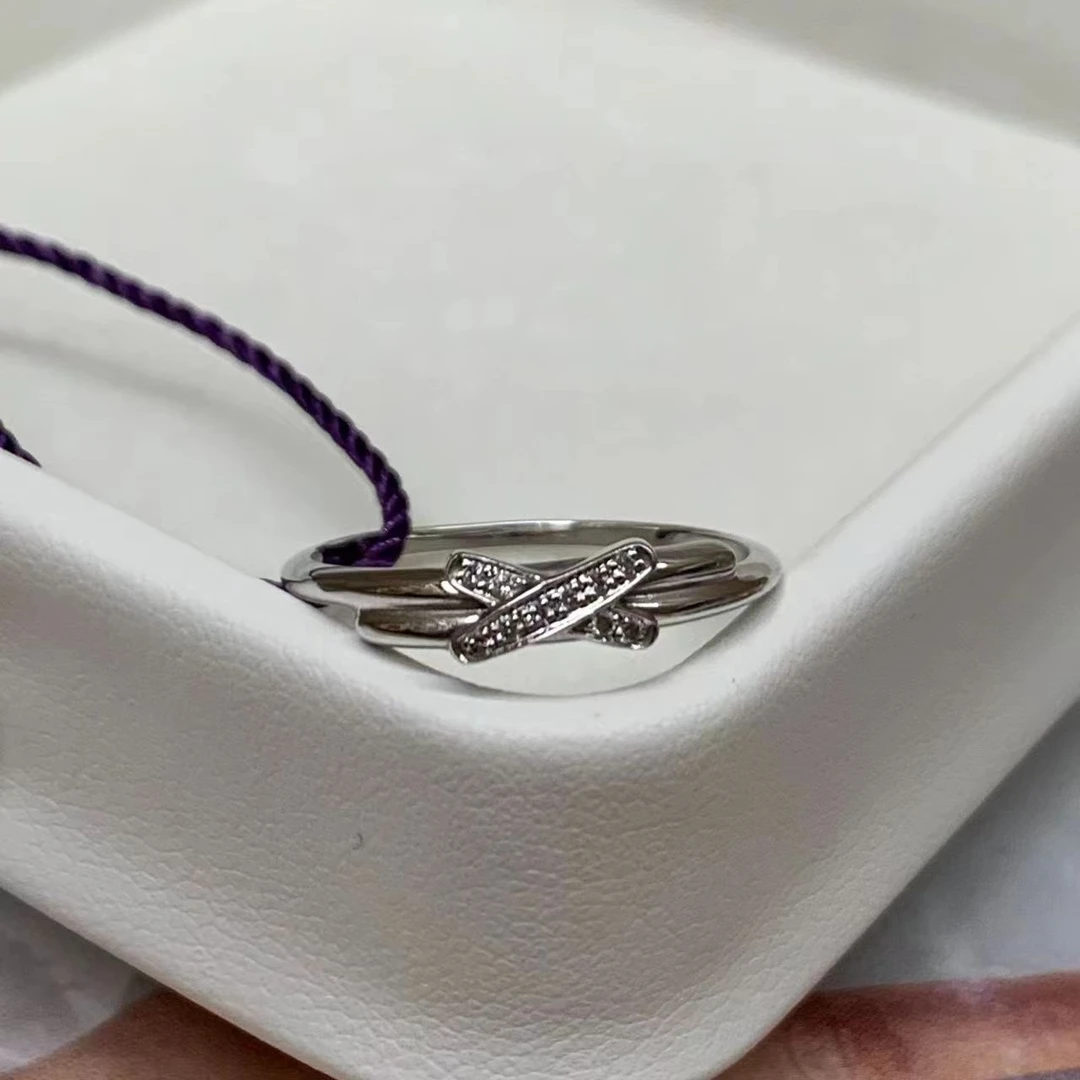 95新 Chaumet/尚美 壹臻中古/  欢.缘白金戒指 53 78706984