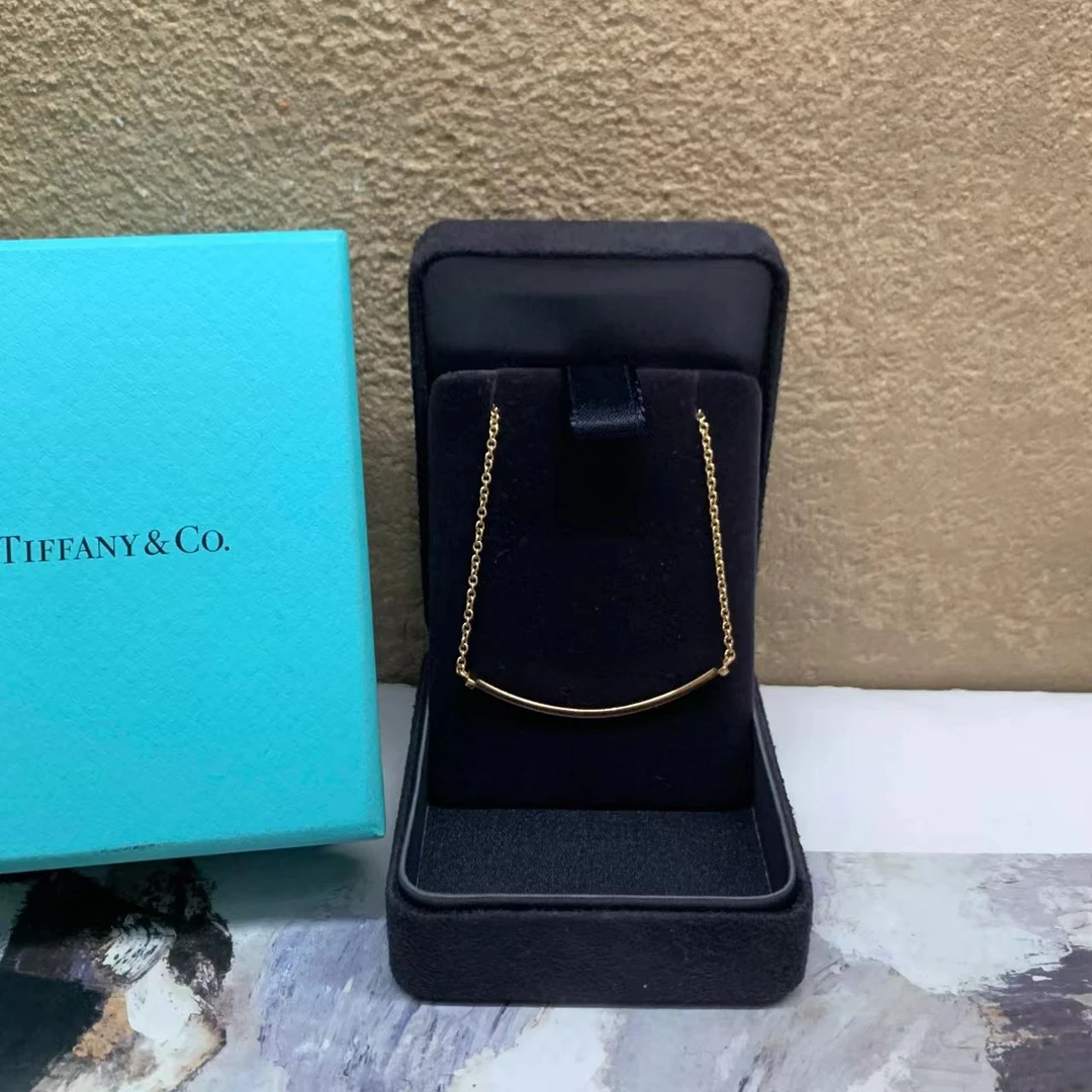 95新 Tiffany & Co./蒂芙尼 susu蒂芙尼玫瑰金微笑手链小79287945