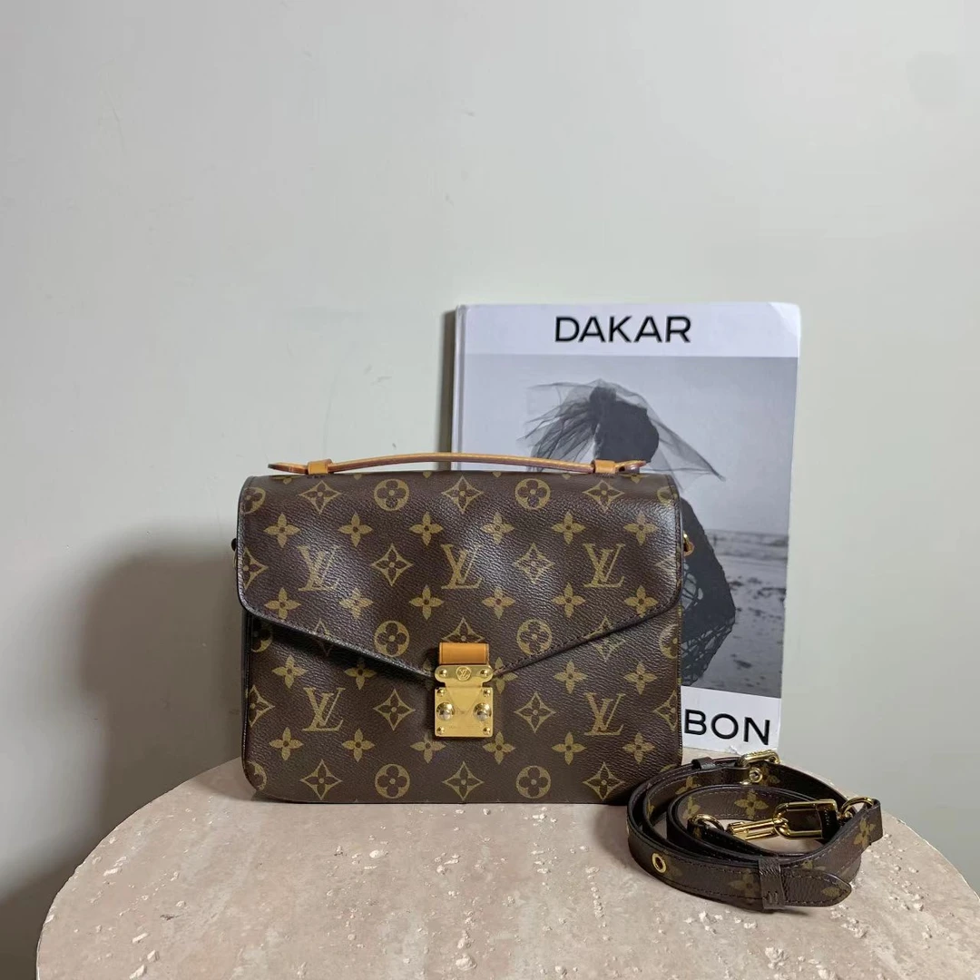 95新 LouisVuitton/路易威登 壹臻/老花邮差包 37607340