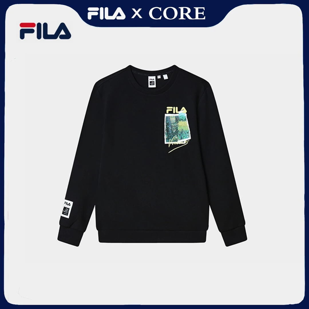 Fila/斐乐【梵高博物馆联名】男子时尚百搭潮流运动卫衣F11M318215F