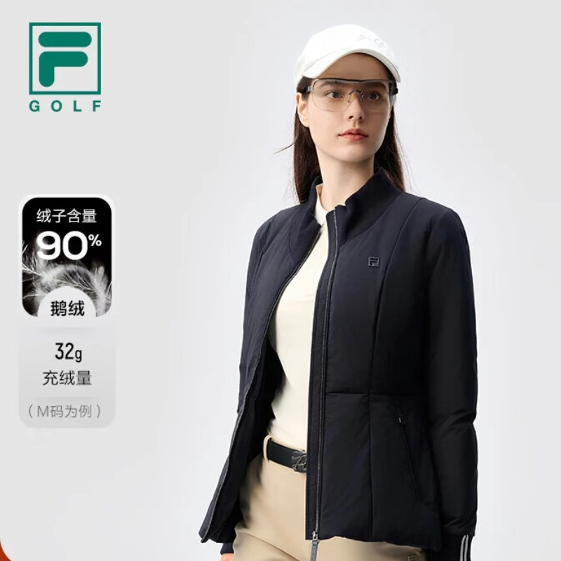 Fila/斐乐女装【高尔夫系列】冬休闲运动短款休闲羽绒服A11W445915F