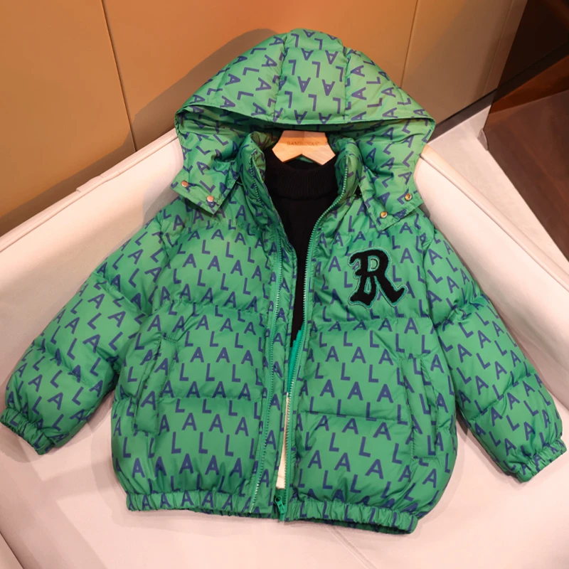 现货【专柜品质羽绒服】帅气保暖冬装季韩版新款中大童百搭D7014