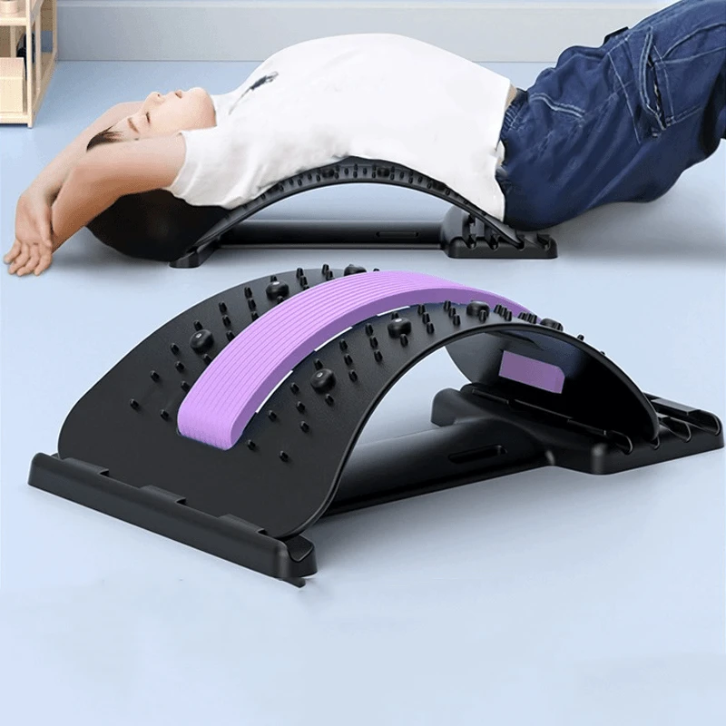 腰椎拉伸器瑜伽按摩器成人儿童通用脊椎开背器懒人驼纠正改善器