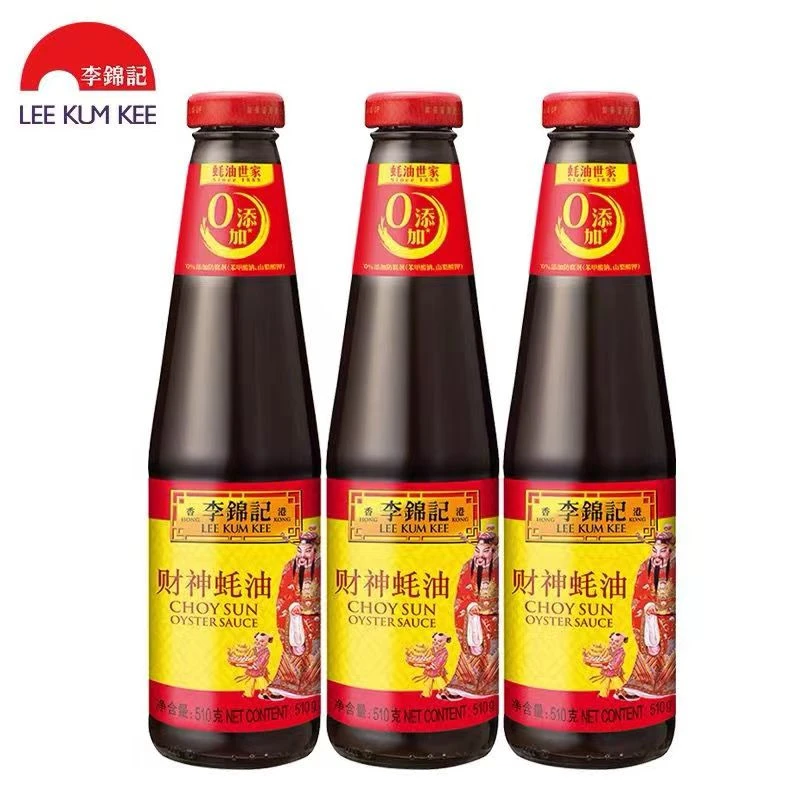 李锦记财神蚝油510浓郁提鲜鲜味炒菜0添加腌制鲜香拌面蚝汁食用