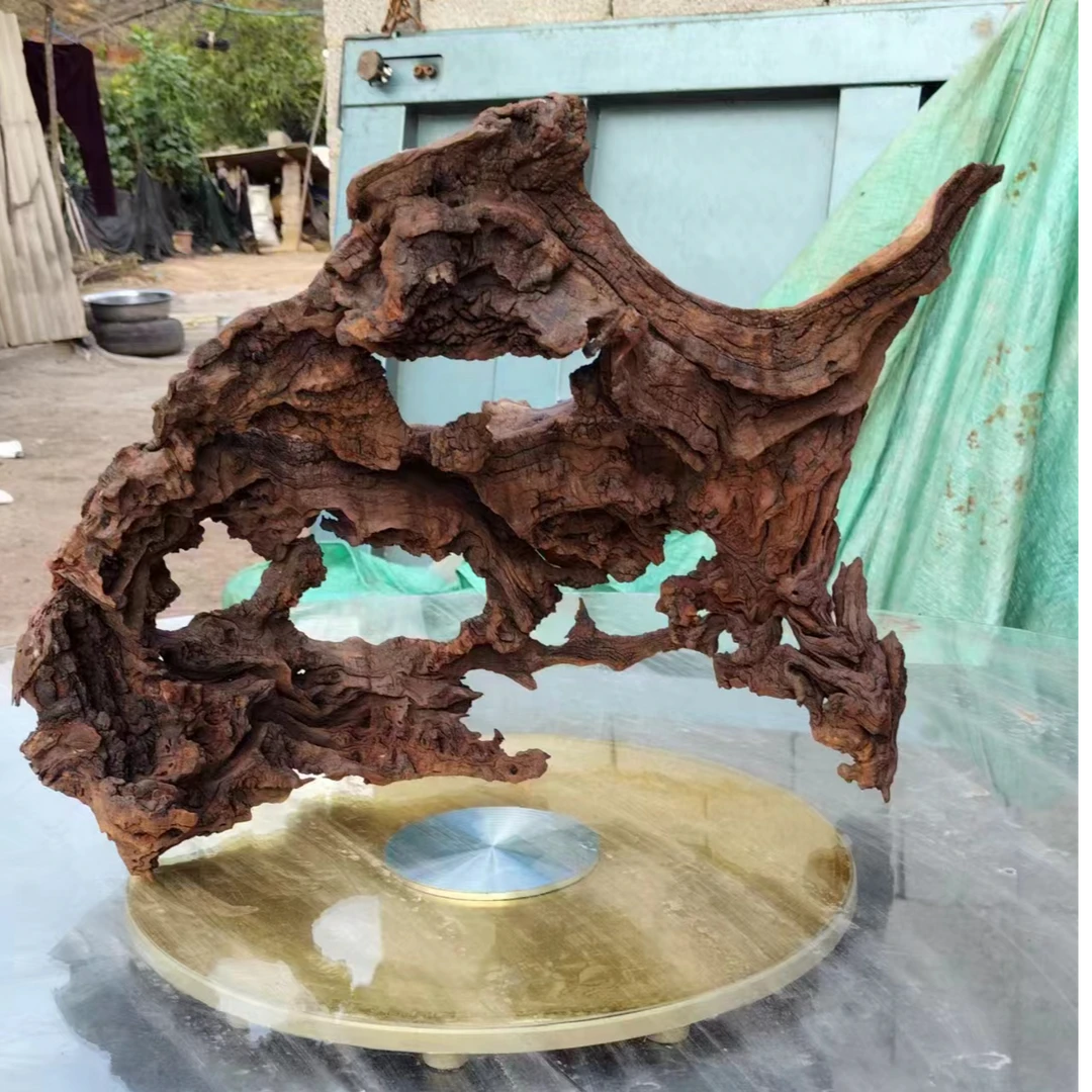 贵黄 清香木 紫柚木原料 沉木类 根艺摆件 鱼缸造景意境料