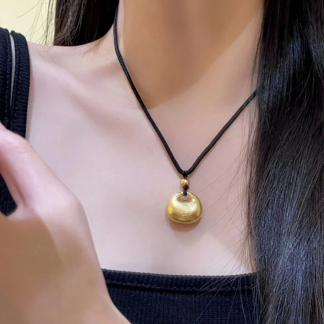 合金项链 小胖福项链