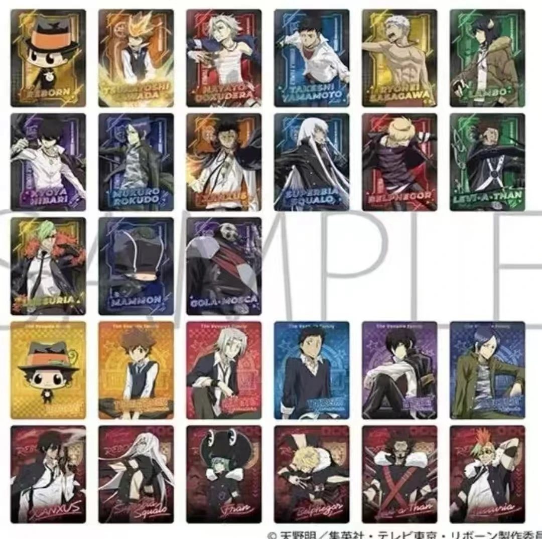 【家庭教师】霓虹风金属闪卡 TV绘 收藏卡 盲盒 拆卡