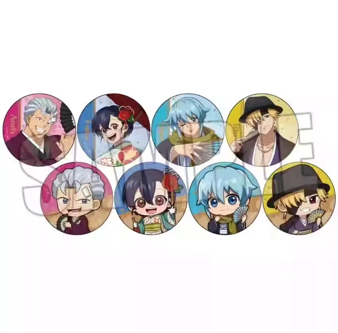 【不死不幸】和服吧唧 徽章 盲盒 代拆