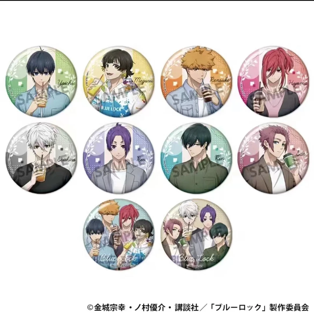 【蓝色监狱】蓝锁饮料吧唧 徽章 盲盒 代拆